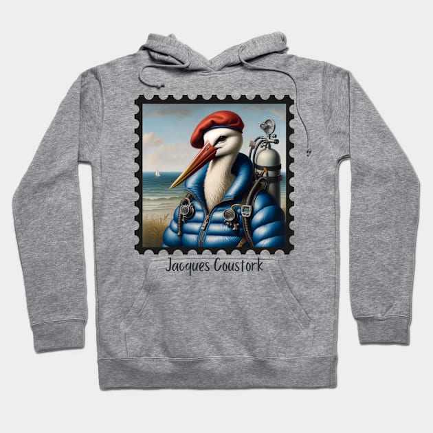 Jacques Coustork Hoodie by EarthisticWear